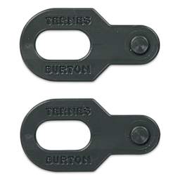Ternes-Burton Plastic Register Pins - Dark Gray, 9/32" x 0.065", Pkg of 2