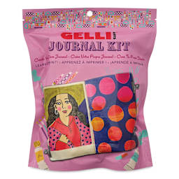 Gelli Arts DIY Journal Kit - front of packaging