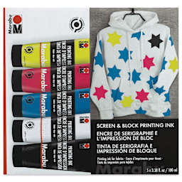 Marabu Screen & Block Printing Ink (Front of package)