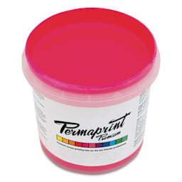 Permaprint Premium Screen Ink - Glow Magenta, 1 L