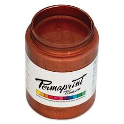 Permaprint Premium Screen Ink - Pearl Copper, 300 ml
