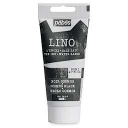 Pebeo Lino Ink - Cosmos Black, 80 ml Tube