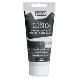 Pebeo Lino Ink - Mars Black, 80 ml Tube
