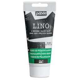 Pebeo Lino Ink - Phthalocyanic Green, 80 ml Tube