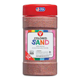 Hygloss Colored Sand - Rainbow Pastel, 1 lb Jar