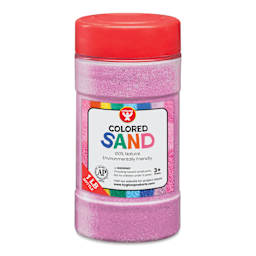 Hygloss Colored Sand - Lavender, 1 lb Jar