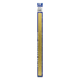 K&S Bendable Metal Shape - Brass, Round Tube, 3/16", 7/32", 1/4", Pkg of 3 (in package)