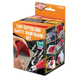 Essdee Lino Cutter and Safety Hand Guard Set (In package)