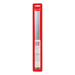 K&S Telescopic Tubing - Aluminum, Telescoping Tubing Assortment, Pkg of 8, 12" (In package)