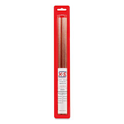 K&S Telescopic Tubing - Copper, Telescoping Tubing Assortment, Pkg of 7, 12" (In package)