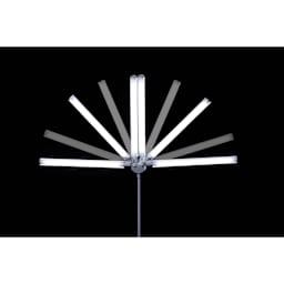 Daylight DuoPro Clamp Lamp - visual of duo shade's range of motion
