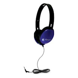 Hamilton Buhl Primo Stereo Headphone shown in Blue with cord