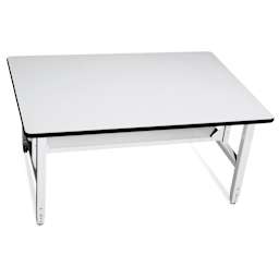 Debcor Adjustable Art & Activity Table - 60" x 42" x 1-1/4", Rounded Edge Top