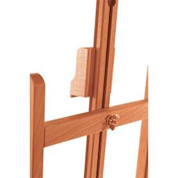 Mabef Table Presentation Easel M-14, close-up of wing nut