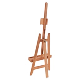 Mabef Miniature Lyre Easel M-21, back of easel