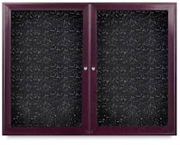 Enclosed Tackboard, 2-Door