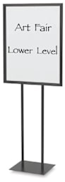 Testrite Black Sign Holder Stand
