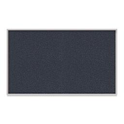 Ghent PremaTak Tackboard - 4 ft x 5 ft, Navy, Vinyl, Aluminum Frame