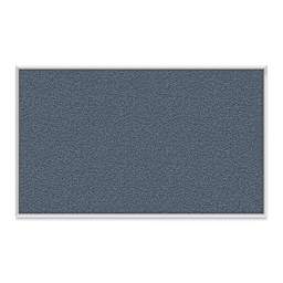 Ghent PremaTak Tackboard - 4 ft x 6 ft, Ocean, Vinyl, Aluminum Frame