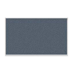 Ghent PremaTak Tackboard - 4 ft x 8 ft, Ocean, Vinyl, Aluminum Frame