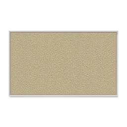 Ghent PremaTak Tackboard - 18" x 24", Caramel, Vinyl, Aluminum Frame