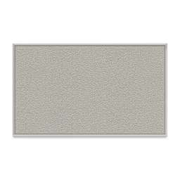 Ghent PremaTak Tackboard - 4 ft x 6 ft, Silver, Vinyl, Aluminum Frame