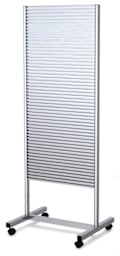 Testrite Slatwall Panel Stand - Double sided Slatwall stand
