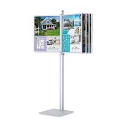 Safco Flat File - 40" x 4" x 23 7/8", Light Gray, Base, Closed Small