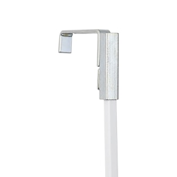 Walker System Rod Sleeve - Silver, Hook Over, 1-3/4"