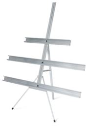 Testrite DW-1 Display Wall - Shown assembled without paintings