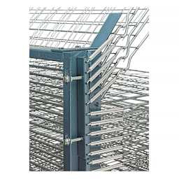Gran Adell Metal Drying Rack, Close-up of Mesh Rows