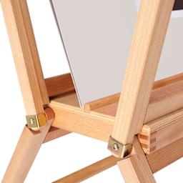 Mabef Giant Print Rack - Closeup of base holding single upright board