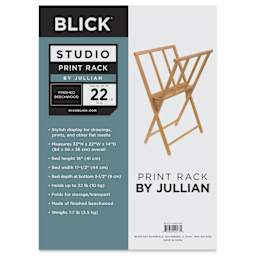 Blick by Jullian Print Rack, packaging