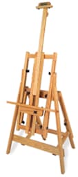 Best Manzano Easel - Right angle view with mast extended