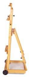 Best Portable Collapsible Easel - Side view of Easel in upright position