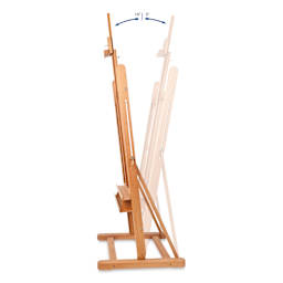 Mabef Artist Plus Easel M-07, tilt range