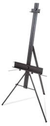 Aluminum Single-Mast Easel  Right Angle View