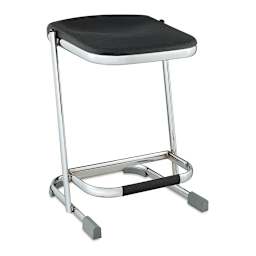 National Public Seating Corp. Elephant Z-Stool - Left angle view of 22" high stool 