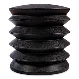 ErgoErgo ExtraErgo Stool - Front view of Black Stool
