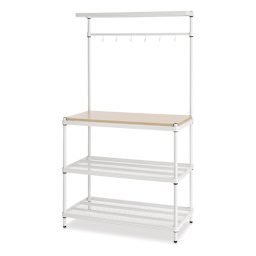 Design Ideas MeshWorks Utility Units - Angled view of White Unit
