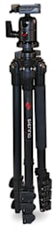 Sienna Plein Air Tripod - Folded and upright for transport