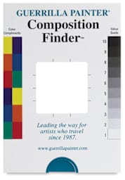 Guerrilla Painter Composition View Finder - Front side of Finder