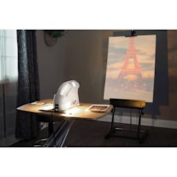 Artograph EZ Tracer Projector, projecting artwork onto canvas