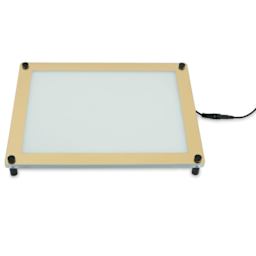 
 Porta-Trace Lumen Series LED Light Panel, Gold 8 1/2" x 11" Front of Panel
