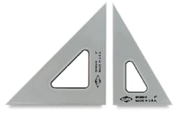 Alvin Triangle - 10", 45-90 Degree
