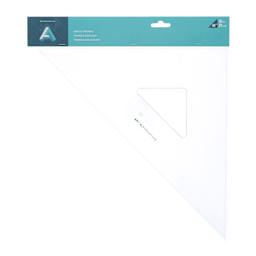 Art Alternatives Plastic Triangle - 10", 45-90 Degree