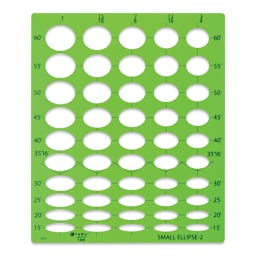 Westcott Ellipse Template - #2 Small