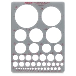 Chartpak Circle Master Template