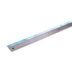 Westcott Flexible Stainless Steel Ruler - 24", Flexible - in use