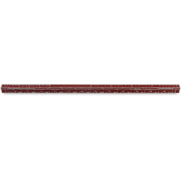 Alumicolor Pocket Scale - 6", Red, Architectural